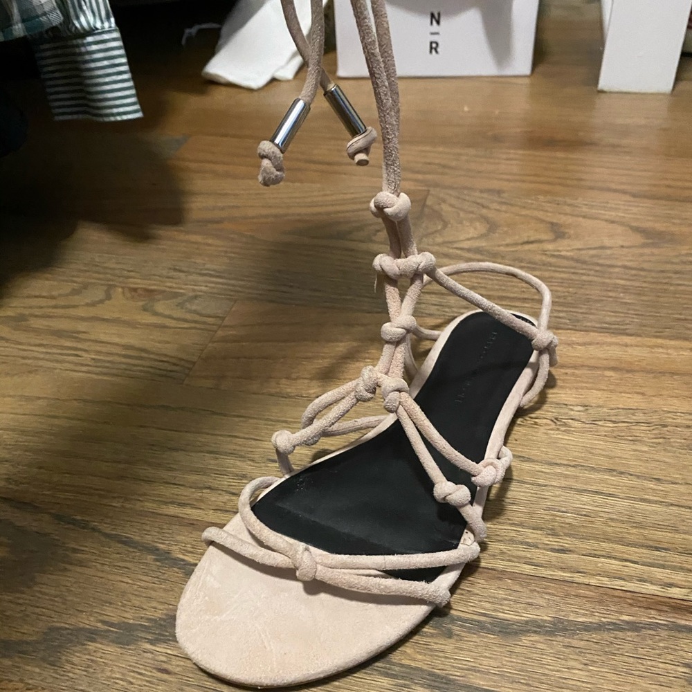 Rebecca Minkoff gladiator suede sandals
